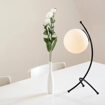 Immagine prodotto di Opviq, Yay - 5011, lampada da tavolo, nero, metallo, 23 x 18 x 43 cm