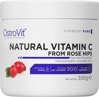 Immagine prodotto di OstroVit | Vitamina C naturale in polvere / da rosa canina