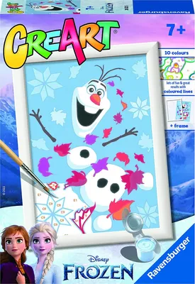 Produktbild von Ravensburger CreArt Disney: Das Eisreich: Olaf lacht