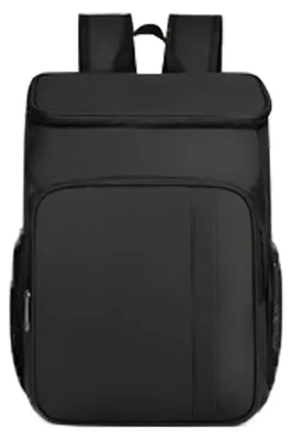 Productafbeelding van 36L Geïsoleerde Rugzak - Grote Picknick Lunch Koelere, zwart