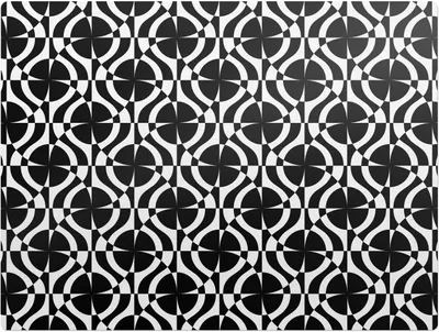 Obrázok produktu pre Geometrický Vzor– Ochranná podložka na podlahu – Podložka pod stoličku – 120 x 90 cm – Protišmyková podložka na tvrdé podlahy