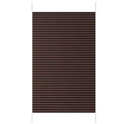 Produktbild von Plissee Klemmfix ohne Bohren 60x130cm Mokkabraun Sichtschutz Blickdicht Sonnenschutzrollo Lichtschutz Faltrollo Jalousie Rollos für Fenster und Tür