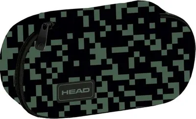 Zdjęcie produktu dla HEAD GREEN BRICKS – Elegancki piórnik dla ucznia, który łączy styl z funkcjonalnością!