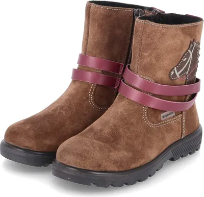 Produktbild von Ricosta Stiefeletten FRIDA Kinder Rauleder Braun Größe: 26