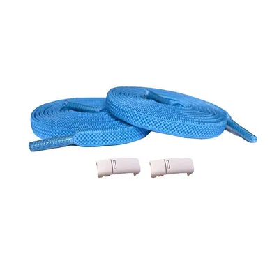 Produktbild von Elastische Schnürsenkel mit Magneten - Schnürsenkel: Blau | Magnete: Rosa
