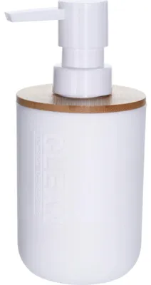 Produktbild von BATHROOM SOLUTIONS Seifenspender Flüssigseifenbehälter aus Bambus