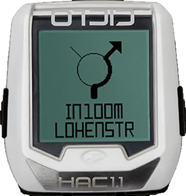 Produktbild von Ciclosport HAC 1.1 Smartnavic Fahrradcomputer Schwarz/Weiß 2020