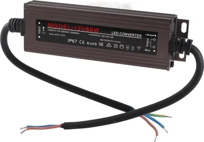 Image de IP67 Water Resistant LED Driver Switch Power Supply Transformer Adapter for LED Strip Light Outdoor Lightbox Signboard