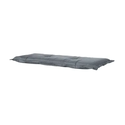 Produktbild von Madison Bankkissen 180x48 cm Rib grau – Wasserabweisend, langlebig, ideal für Gartenbänke und Kombination mit Dekokissen
