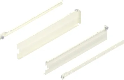 Produktbild von BLUM METABOX M Zarge 320 Schraubversion, Teilauszug, NL 450, Cremeweiß