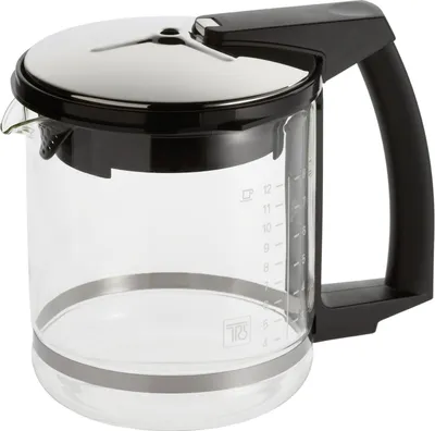 Productafbeelding van Krups F 046 42 glazen kan voor koffiezetapparaat, accessoire voor espressomachines/koffiezetapparaten, zwart