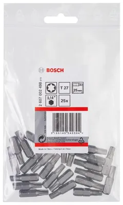 Produktbild von Schrauberbit Extra-Hart T27, 25 mm, 25er-Pack