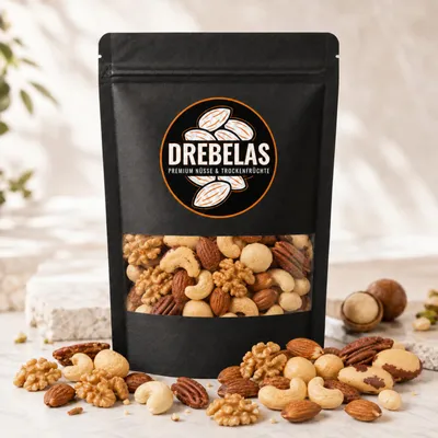 Produktbild von Edel Nussmischung 1 kg – Drebelas® Trockenfrüchte