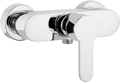 Productafbeelding van eengreepsmengkraan voor douche, chroom