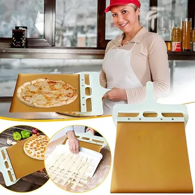 Immagine prodotto di Pala pizza legno scorrevole 33x53 cm per forno grill pizza e pane inserimento facile cottura perfetta
