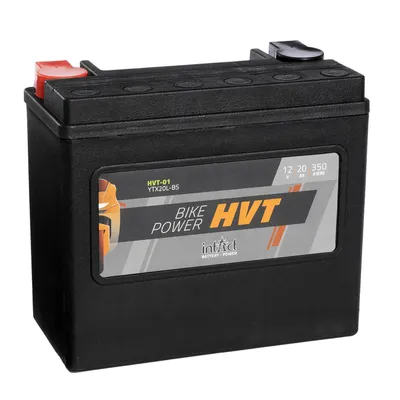 Image de INTACT Bike Power Batterie HVT YTX20L-BS, remplie et chargée
