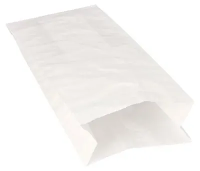 Produktbild von 1000 Papstar Warmhaltebeutel, Papier mit PE-Einlage 24 cm x 10,5 cm x 5,5 cm weiss 37548