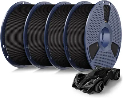 Productafbeelding van PETG-snelfilament - Hoge snelheid 30-600 mm - S filament voor 3D-printers - 1,75 mm ± 0,02 mm - 1 kg spoel - Herbruikbaar