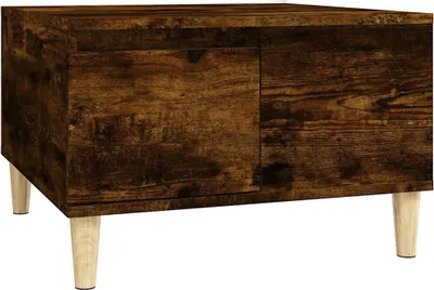 Produktbild von vidaXL Couchtisch Räuchereiche 55x55x36,5 cm Holzwerkstoff