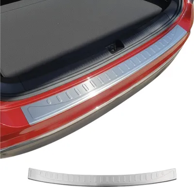 Image de Protection Seuil de Pare-chocs pour VW Tiguan II / Allspace 2016-2024 en Inoxy