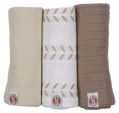 Produktbild von Lodger Hydrophiles Tuch - 3 Stück - 70 x 70 cm - Matcha - Birch