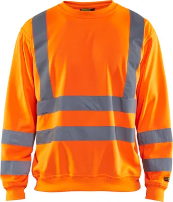 Produktbild von Blakläder High Vis Pullover 3341 1974 in div. Farben, Farbe:orange, Größe:3XL