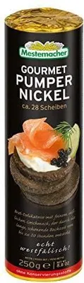 Produktbild von Mestemacher Brot-Delikatesse Gourmet Pumpernickel - 12 x 250 g