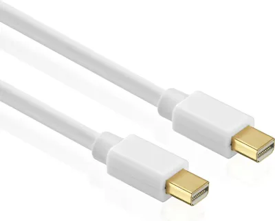 Zdjęcie produktu dla Kabel Purelink Mini DisplayPort 1080p w kolorze białym, różne długości Długość: 3 m