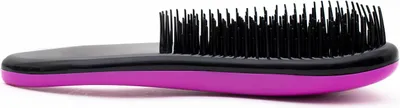 Immagine prodotto di Intirilife spazzola per capelli mini in viola - 15 x 6,5 x 3,5 cm - Spazzola districante per districare i capelli asciutti e bagnati con setole in plastica Pratica per la borsetta e il viaggio