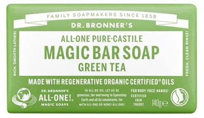 Immagine prodotto di Bronner`s Pure Natural Soap Green Tea 140g