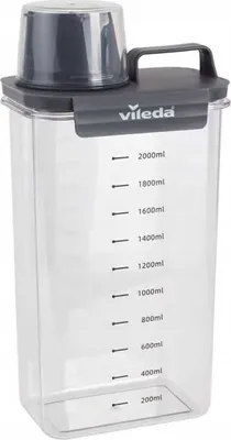 Produktbild von Nádoba na prací prášok 2,3 l Transparentná s odmerkou na prací prášok