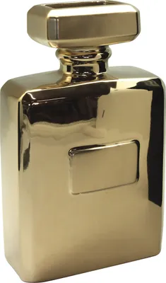 Image de Gilde Vase, "Milano", Keramik, goldfarben, VE 2, L. 7 cm, B. 13.5 cm, H. 22 cm 47248 4063387472484