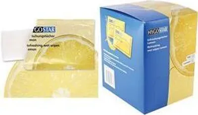 Immagine prodotto di no brand 31511 Erfrischungstücher Lemon Viskose Spenderbox