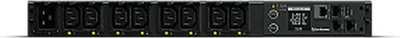Zdjęcie produktu dla CyberPower PDU41005, Zarządzany, Przełączane, 1U, Jednofazowy, Pozioma, Stal, Czarny