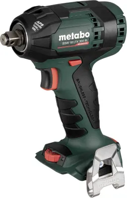 Obrázok produktu pre Metabo SSW 18 LTX 300 BL, Rázový uťahovák, Čierna, Zelená, Červená, Hliník, 1/2", 2650 ot/min, 300 Nm