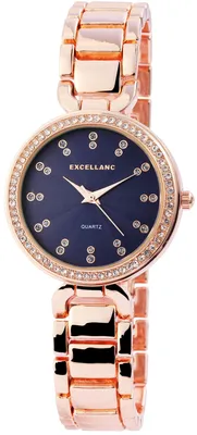 Produktbild von Excellanc Damenuhr mit Metallarmband