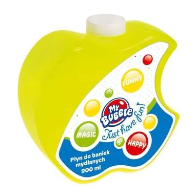 Zdjęcie produktu dla Płyn do baniek Mega Creative Jabłko 900ml