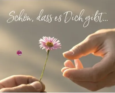 Produktbild von Allgemeine Wünsche  Schön dass es Dich gibt  MidiKlammerkarte  Blumenk