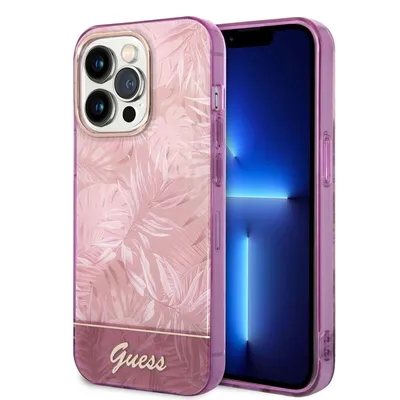 Image de Guess Guhcp14Lhgjghp Iphone 14 Pro6,1 Różowy/Pink Hardcase Jungle Collection