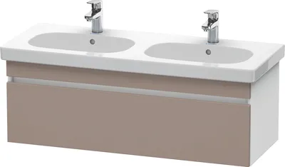 Produktbild von Duravit Duravit Waschtischunterbau DURASTYLE 453x1150x398mm basalt matt/we ma