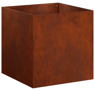 Produktbild von vidaXL Garten-Pflanzgefäß Rostoptik 35 x 35 x 35 cm Wetterfeststahl