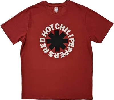 Image de Red Hot Chilli Peppers - T-Shirt für Herren/Damen Uni RO578 (M) (Rot)