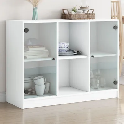 Obrázek produktu pro vidaXL Příborník bílý 102x37x75,5 cm Materiál na bázi dřeva