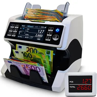 BEITZ BS-920A Geldzaehlmaschine mit 2CIS Technologie und Falschgelderkennung