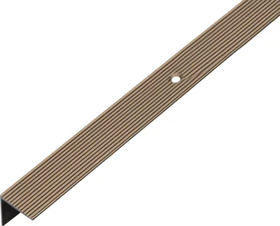 Immagine prodotto di Alberts 476878 Profilo di protezione per paragradini, alluminio, bronzo anodizzato, 1000 x 20 x 20 mm