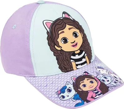 Obrázok produktu pre Gabby's Dollhouse fialová detská čiapka (53 cm)