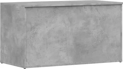 Produktbild von vidaXL Aufbewahrungstruhe Betongrau 84x42x46 cm Holzwerkstoff