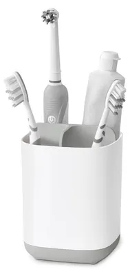 Obrázok produktu pre Stojan na kefky JOSEPH JOSEPH easyStore Toothbrush Caddy malý biely / šedý