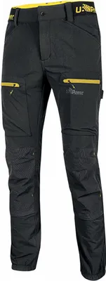Produktbild von U-POWER Arbeitshose Harmony schwarz carbon XS