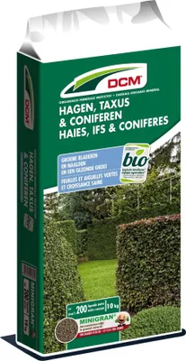 Produktbild von Spezialdünger für Nadelbäume & Hecken DCM 10 Kg - 200 laufende Meter
